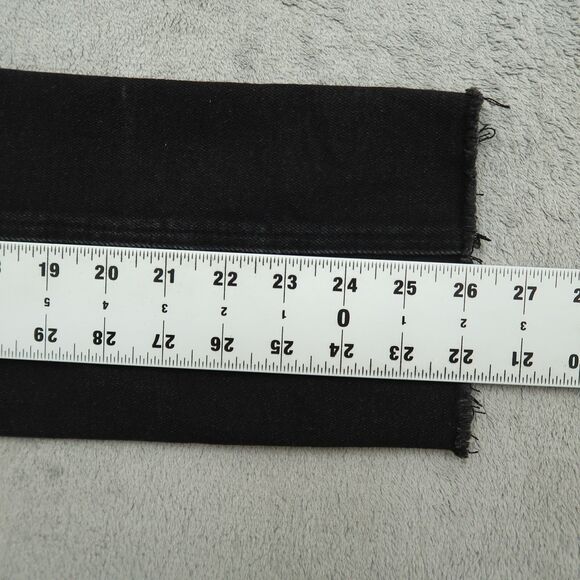 Royalty Jeans Women's Size 4 Faded Black High-Rise Straight Denim 26" Inseam - Picture 4 of 16